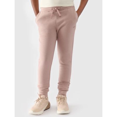 2. Girls' jogger sweatpants 4F Junior 4FJWMM00TTROF0828-83S