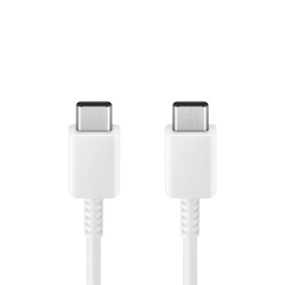 3. Samsung cable USB-C - USB-C 3A 480Mbps 1.8m white (EP-DX310JWEGEU)