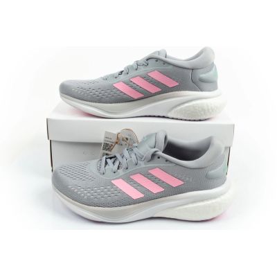 10. Adidas women's sports shoes Supernova 2 sneakers gray light