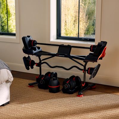 9. Bowflex select tech 100876 barbell rack
