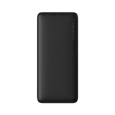 3. Baseus Airpow Fast Charge 20W 30000mAh Power Bank with USB-C - USB-C 30cm Cable - Black
