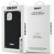 8. DKNY 3D Rubber Repeat Pattern case for iPhone 15 Plus - black