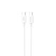 Dudao L4C USB-C / USB-C 30W 2m Cable - White