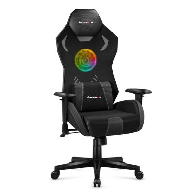 2. Huzaro Combat 7.6 RGB Black Gaming Chair