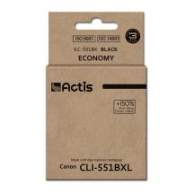 Actis KC-551Bk Ink (replaces Canon CLI-551BK; Standard; 12 ml; black)