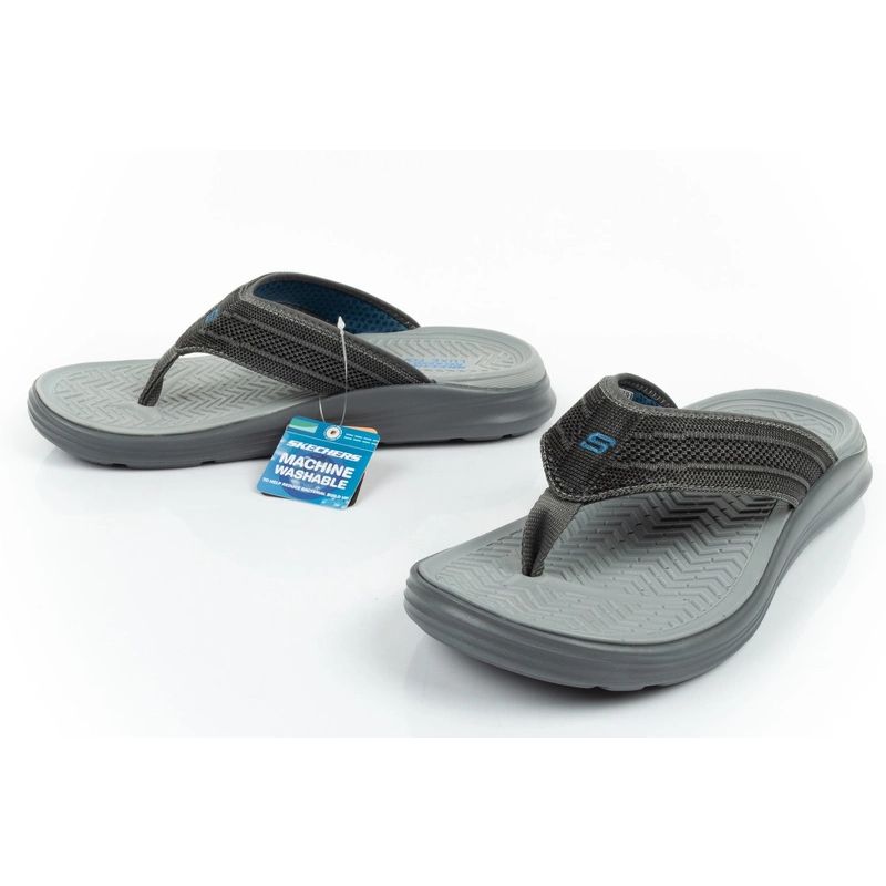 29. Skechers Sargo Flip-Flops M 204383 CHAR