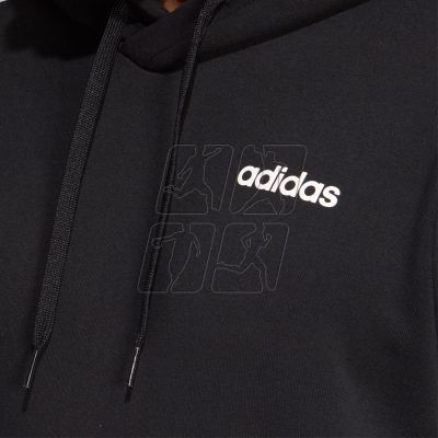 6. Adidas Essentials 3 Stripes PO FZ French Terry M DU0498 sweatshirt