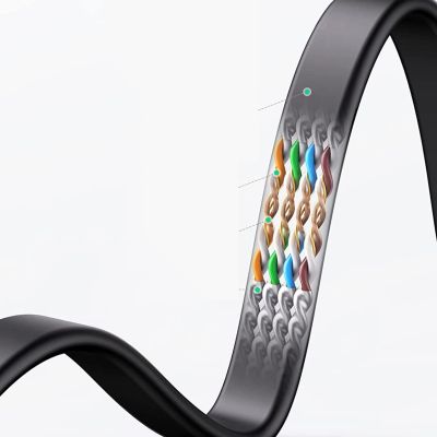 6. Ugreen NW102 50174 flat LAN Ethernet cable Cat. 6 2m - black