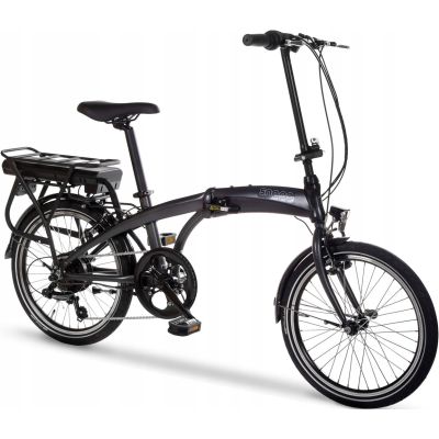 14. Snapp City-E Graphite Folding Electric Bike