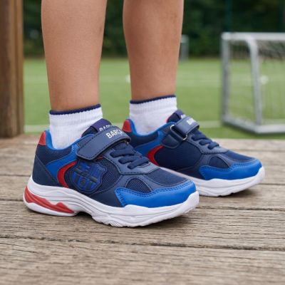 7. FC Barcelona Kids’ Velcro Shoes 2300007521