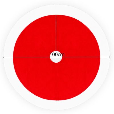 14. CHRISTMAS TREE RUG 100 CM