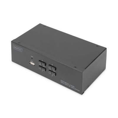 5. KVM switch, 4 ports, 4K 60Hz, 8xDP IN, 2xDP OUT, 2xUSB A, 2x Audio IN&OUT