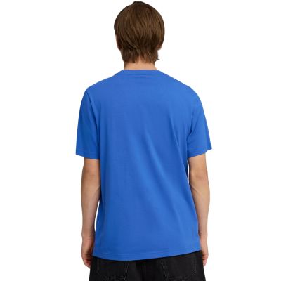 2. Men's Puma ESS Small No.1 Logo Centered Tee Blue 692912 23