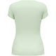 Women's Odlo ACTIVE F-DRY LIGHT BL TOP crew-neck short-sleeve T-shirt, green