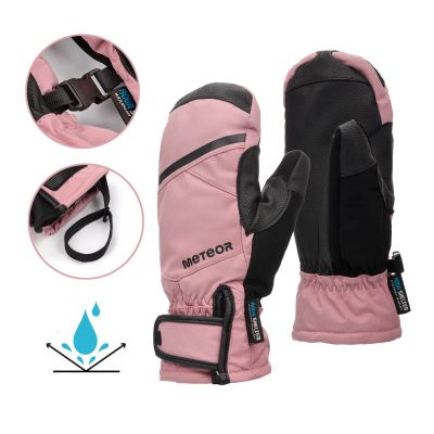 7. Meteor Hazy Winter Gloves XS Pink/Black
