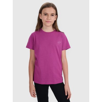 11. Regular plain T-shirt (SET OF 2) for children 4F 4FJRAW25TTSHU3157-92S