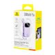 3. Baseus EnerFill FC31 20000mAh 45W Power Bank with Display with USB-C and Lightning Cables - Purple