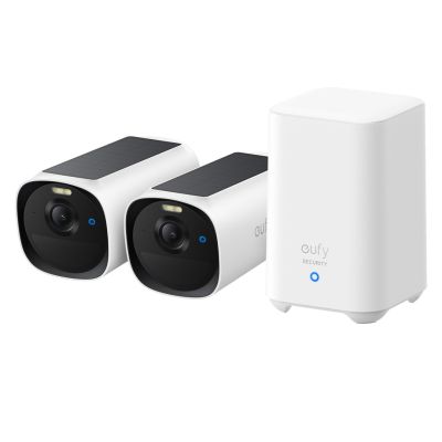 6. Eufy eufyCam E40 2-Cam Kit + HomeBase S280 Outdoor IP Security Camera 2688 x 1520 px Wall