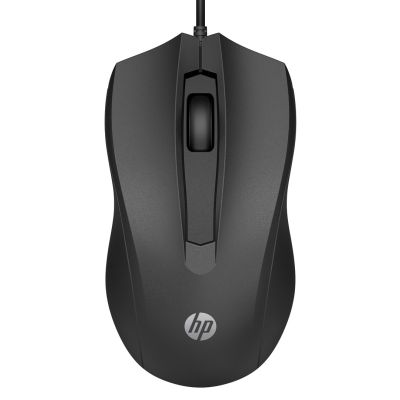 HP Wired Mouse 100 Black 6VY96AA