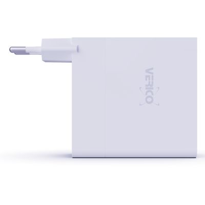 Verico 4OJ-ABGWE1-N1 Mobile Device Charger Laptop, Smartphone, Tablet, Phone White AC Fast Charging Internal