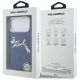8. Karl Lagerfeld IML Choupettes Karl Script Logo MagSafe Case for iPhone 17 Pro - Blue