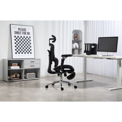 89. Activejet ergonomic office chair YK848, black