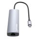 5. Manhattan 153959 Wired Docking Station USB 3.2 Gen 1 (3.1 Gen 1) Type-C Silver