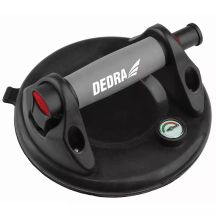 DEDRA DED06P30 suction cup with vacuum pump and pressure gauge (200mm, 120kg)