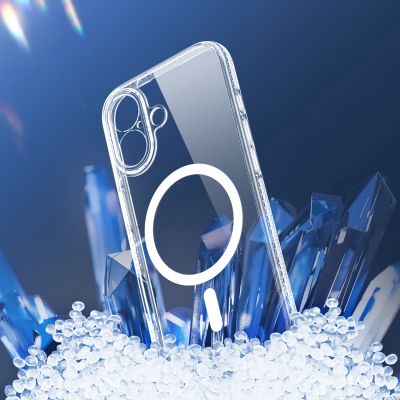 8. Dux Ducis Clin Mag Case for iPhone 17 Compatible with MagSafe - Transparent