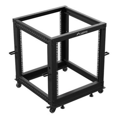 4. Lanberg OR01-6112-B rack 12U Free-standing stand Black