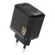 2. Dudao A28C 45W GaN Wall Charger + USB-C Cable - Black