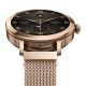 9. VELTORI VT340-1 Women's Smartwatch Gold Bracelet + Pink Silicone Strap