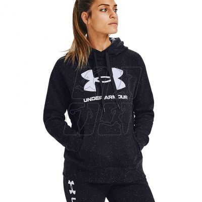 3. Under Armor Rival Fleece Logo Hoodie W 1356318 002