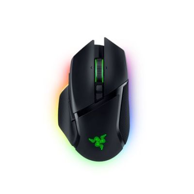 9. Razer Basilisk V3 Pro Mouse Right Side RF Wireless + Bluetooth + USB Type-C Optical 30000 DPI