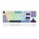 2. REDRAGON K728WBB-RGB-PRO Antonium Pro Keyboard USB + RF Wireless + Bluetooth White, Blue