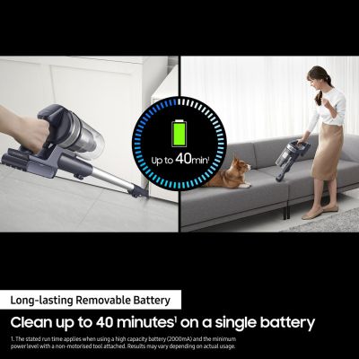 67. Samsung Jet 65 Pet VS15A60AGR5 Upright Vacuum Cleaner (Black)