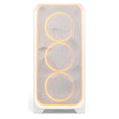 2. Fractal Design Meshify 3 XL Ambience Pro RGB Clear Tint White ATX case