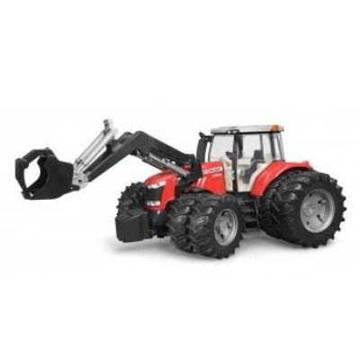 10. BRUDER Massey Ferguson 7624 with frontloader