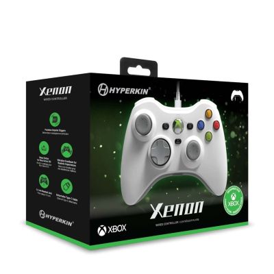 5. Hyperkin M01368 White USB Gamepad Analog/Digital PC, Xbox One, Xbox One S, Xbox One X, Xbox Series S, Xbox Series X