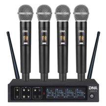DNA QMIC4 wireless microphone 4x handheld transmitter