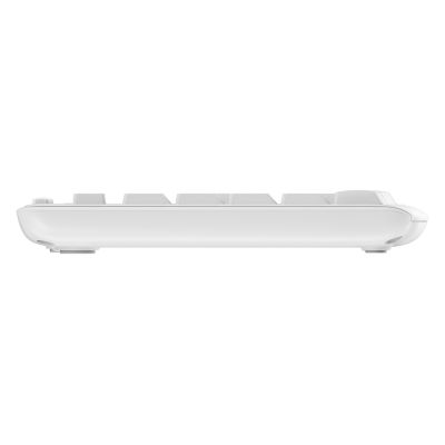 4. Logitech MK295 Silent Wireless Combo Keyboard Mouse Included Office USB QWERTZ German White