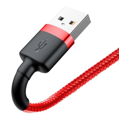 4. Baseus Cafule USB-A / Lightning 1.5A QC 3.0 cable 2 m - red