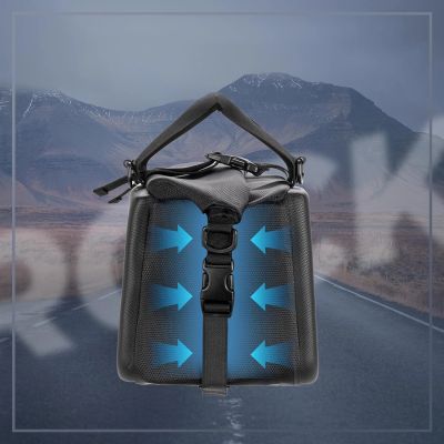 7. Rockbros 30140090001 bicycle bag for trunk 11.6l - black