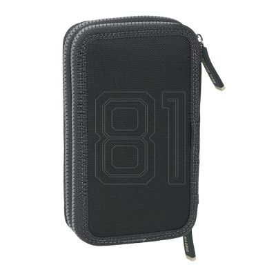 8. Real Madrid double filled pencil case with accessories 28 pcs 412554854
