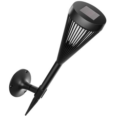 8. 2-in-1 SOLAR TORCH LAMP FLAME EFFECT 12 LED