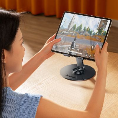 10. Wozinsky WRS-DSY84SS 360° Rotating Aluminum Tablet Stand - Gray