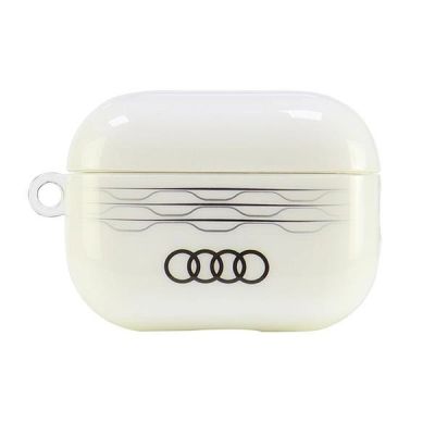 Audi IML Geometric Pattern Case for AirPods Pro 2 - White