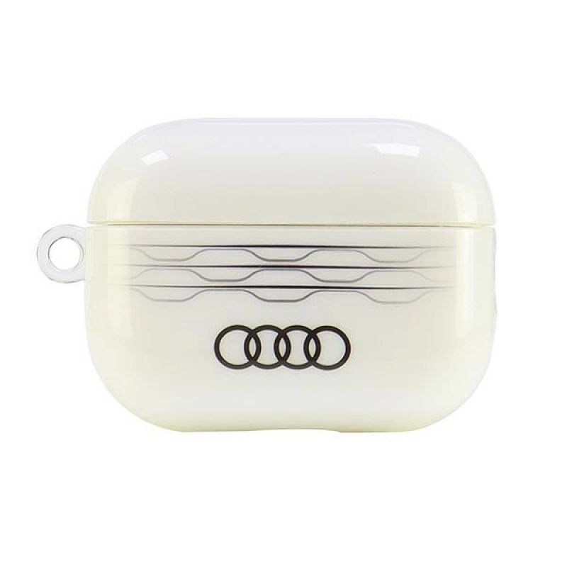 Audi IML Geometric Pattern Case for AirPods Pro 2 - White