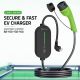 8. Mobile charger for electric cars EV with regulation 2 in 1 Type 2, 3.5kW, 230V, LCD, LED, 5m