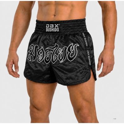 Men’s Black Muay Thai Shorts V2 COMBATWEAR | DBX Bushido